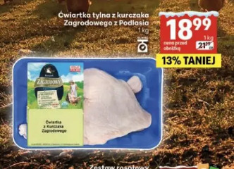 Ćwiartka tylna z kurczaka Zagrodowego z Podlasia