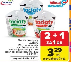 Serek puszysty ŁACIATY