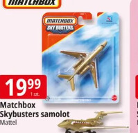Matchbox Skybusters samolot