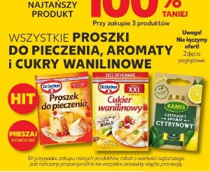 Proszki do pieczenia, aromaty i cukry wanilinowe
