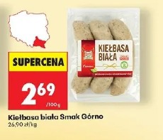 Kiełbasa biała parzona Smak Górno