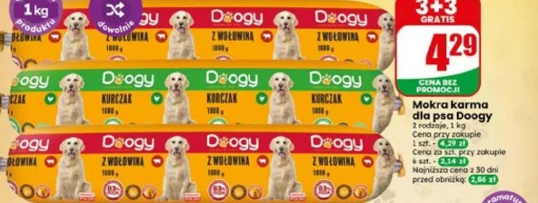Mokra karma dla psa Doogy