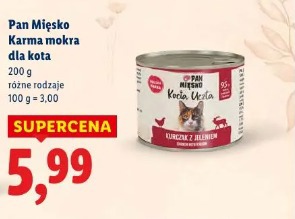 Pan Mięsko Karma mokra dla kota