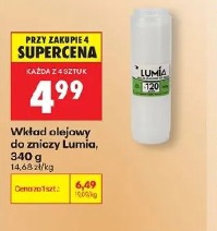 Wkład olejowy do zniczy Lumia