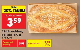 Chleb rodzinny z pieca