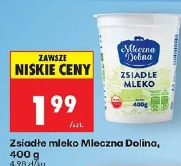 Zsiadłe mleko Mleczna Dolina