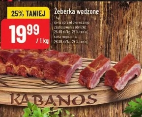 Żeberka wędzone