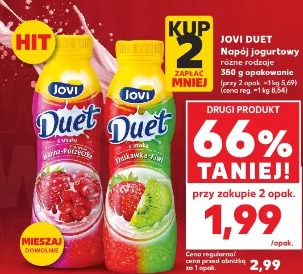 Jovi Duet Napój jogurtowy różne rodzaje
