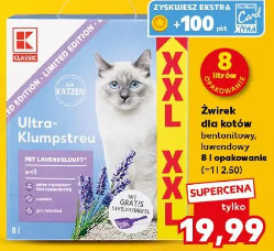 K-Classic Ultra-Klumpstreu żwirek dla kotów bentonitowy, lawendowy