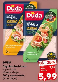 Duda Szynka gotowana drobiowa w plastrach