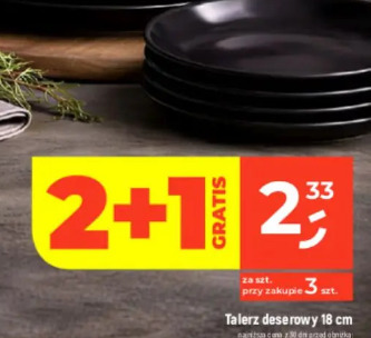 Talerz deserowy