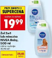 Żel 2w1 lub mleczko NIVEA Baby
