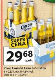 Piwo Corona Cero lub Extra