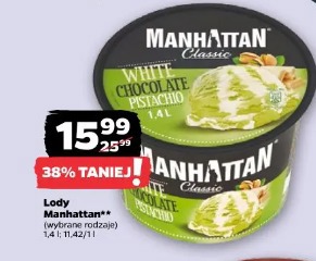 Manhattan Classic White Chocolate Pistachio