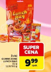 Żelki GUMMI ZONE LUNCH BAG