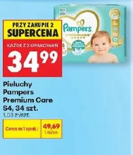 Pieluchy Pampers Premium Care, 34 szt.
