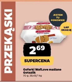 Gofrerki WafLove maślane Gotszlik