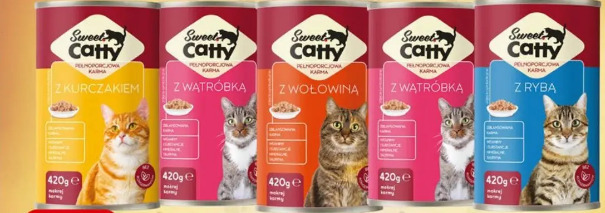 Mokra karma dla kota Sweet Catty