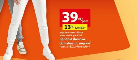 Spodnie dresowe damskie lub męskie Inextenso