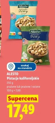 Alesto Pistacje kalifornijskie