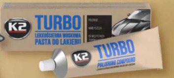 Pasta z woskiem do polerowania lakieru samochodowego K2 Turbo