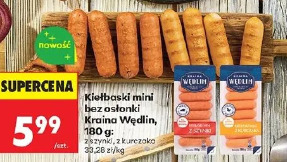 Kiełbaski mini bez osłonki Kraina Wędlin