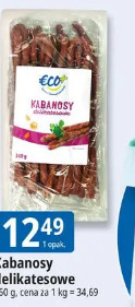 Kabanosy delikatesowe Eco+