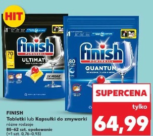 Finish Tabletki lub Kapsułki do zmywarki