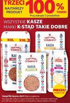 Wszystkie kasze marki K-Stąd takie dobre