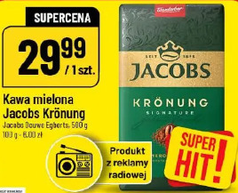 Kawa mielona Jacobs Krönung