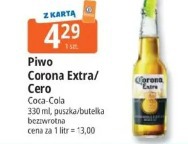 Piwo Corona Extra/Cero Coca-Cola