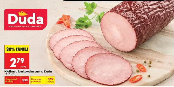 Kiełbasa krakowska sucha Duda