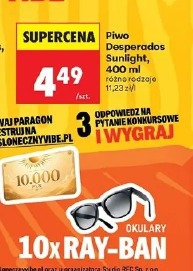 Piwo Desperados Sunlight