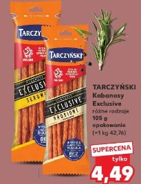 Tarczyński Kabanosy Exclusive różne rodzaje