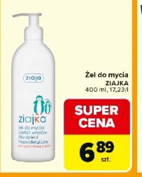 Żel do mycia Ziajka
