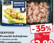 Seafood Krewetki koktajlowe z dodaną wodą
