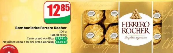 Bombonierka Ferrero Rocher