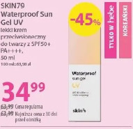 Skin79 Waterproof Sun Gel UV lekki krem przeciwsłoneczny do twarzy z SPF50+ PA++++