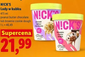 Nick's Lody w kubku