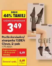 Podkolanówka/skarpetka 15DEN Cleve