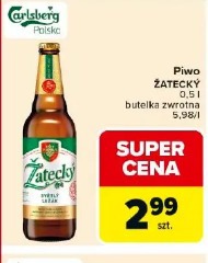 Żatecky Carlsberg piwo