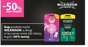 Wilkinson drugi produkt 50% taniej