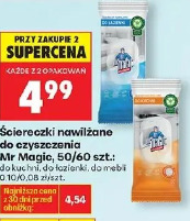 Ściereczki nawilżane do oczyszczenia Mr Magic