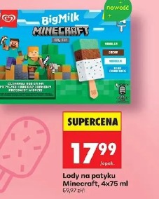 Lody na patyku Minecraft