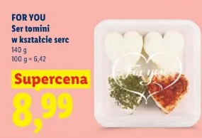 For You Ser tomini w kształcie serc
