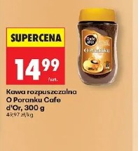 Kawa rozpuszczalna O Poranku Cafe d'Or