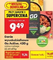 Danie wysokobiałkowe Go Active, 420 g