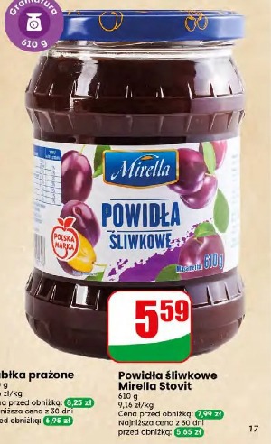 Powidła śliwkowe Mirella Stovit