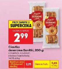 Ciastka deserowe Bonitki