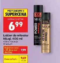 Lakier do włosów Niuqi